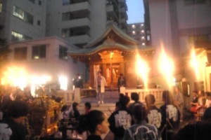 地域の祭りに参加！！