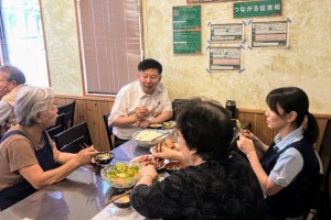 鹿児島からの訪問者 (*^_^*)