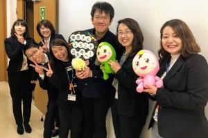 福岡県志免町にみま～も参上！