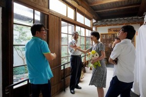 ある人と待ち合わせて・・・